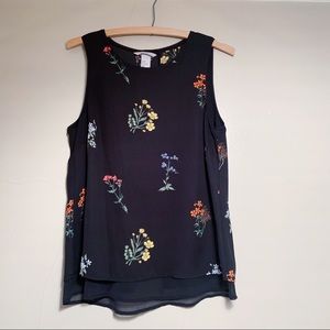 Flowy Floral Sleeveless Top